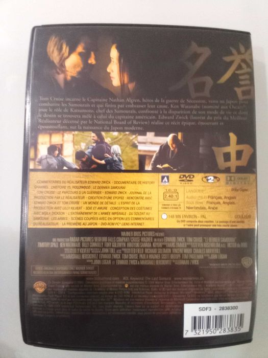 DVD original com extras Tom Cruise.