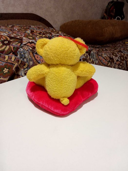 НОВАЯ мягкая игрушка плюшевый мишка на сердце
