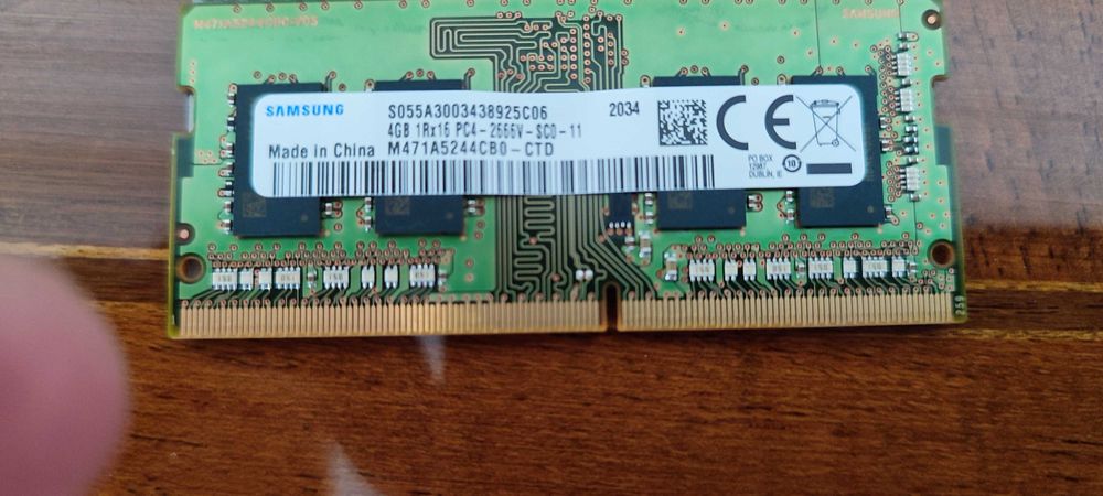 Memória ram samsung 4Gb