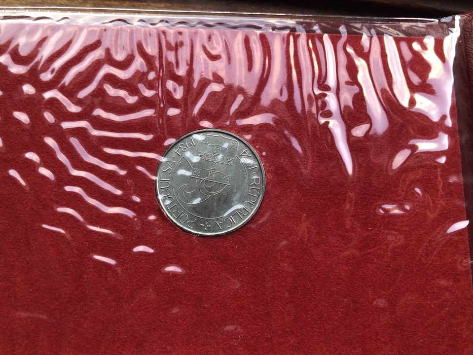 10 aniversário da revolução de 25 abril moeda