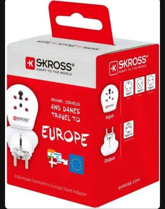Adapter Europa Skross Nowy