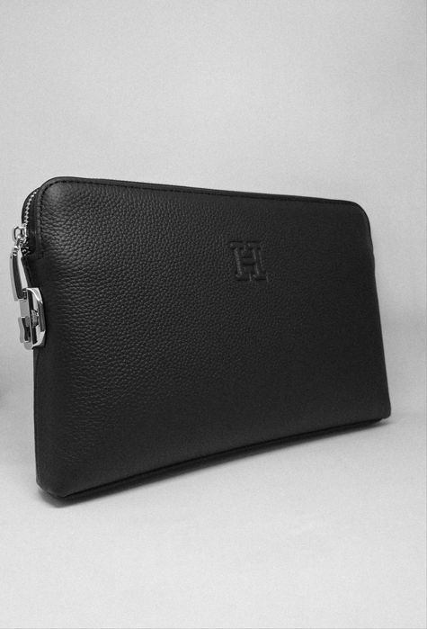 Чоловіча шкіряна барсетка хермес клатч | Мужская барсетка кожаная