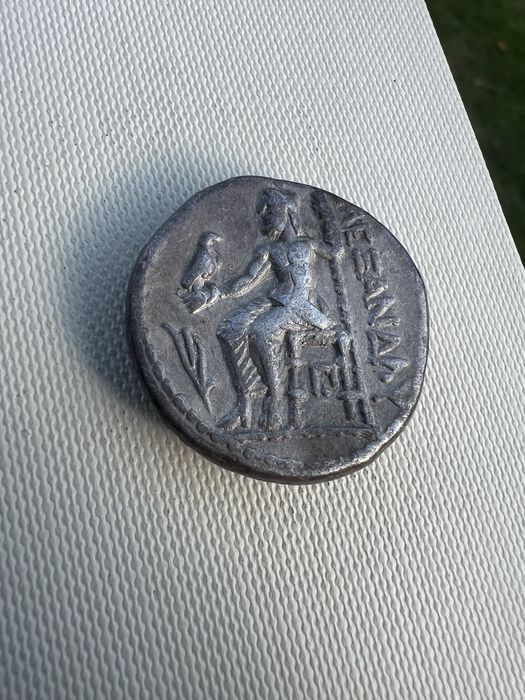 Tetradrachma Alexander Wielki 336-323 p.n.e Amfipolis srebrna moneta