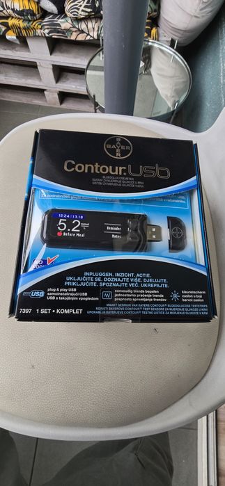 Glukometr Bayer Contour USB nowy