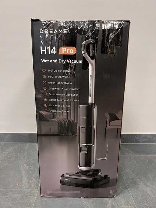 Odkurzacz pionowy Dreame H14 pro czarny na sucho i na mokro
