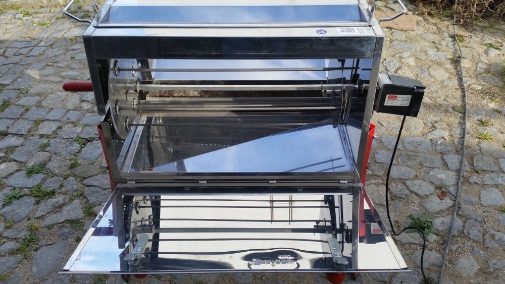 Assador giratório inox ferraboli