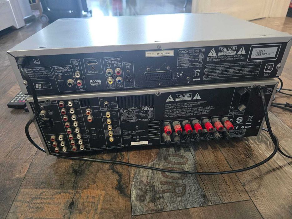 Amplituner Denon AVR-1306 i DVD Denon 1730