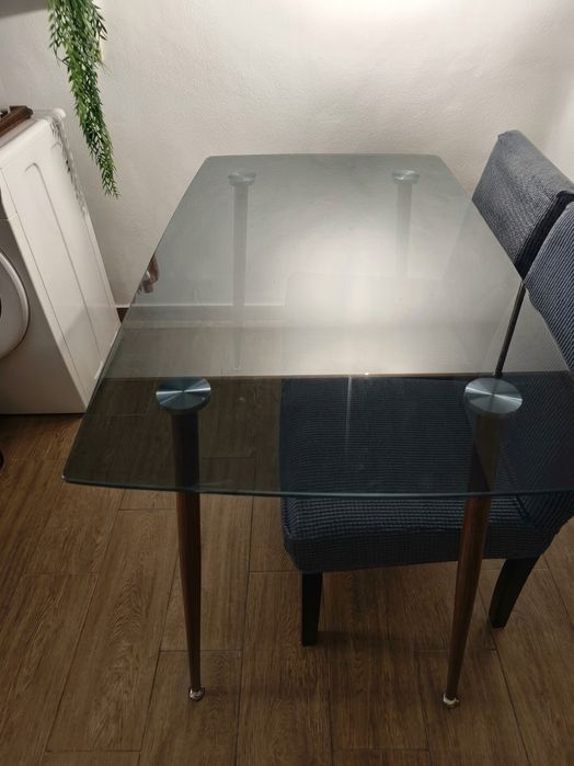 Mesa refeição  vidro temperado