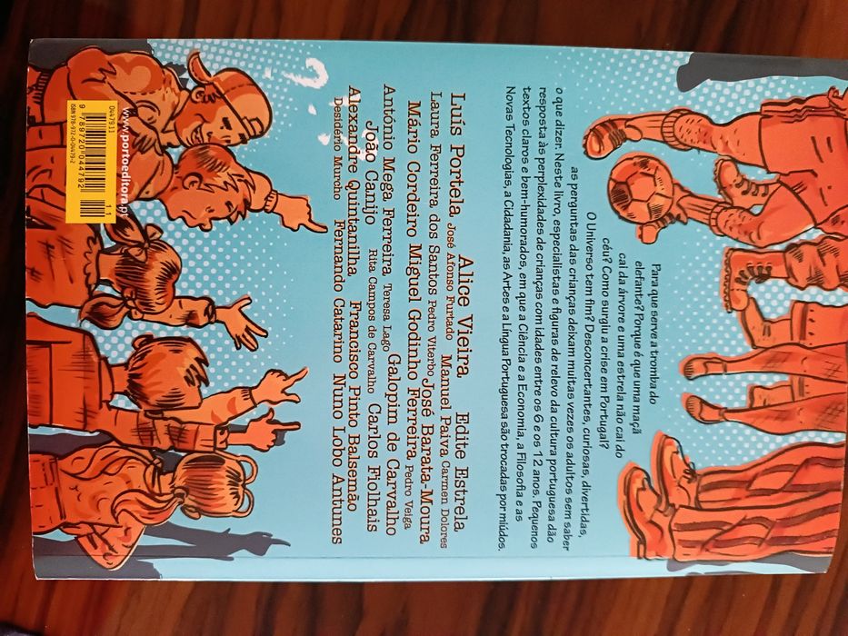 Livro trocado por miúdos