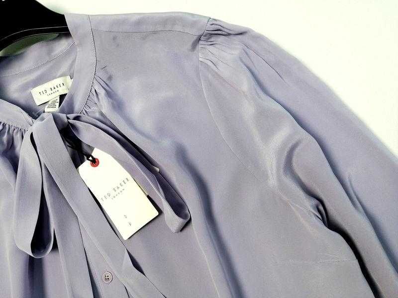 Брендовая шелковая рубашка Ted Baker 100% шелк