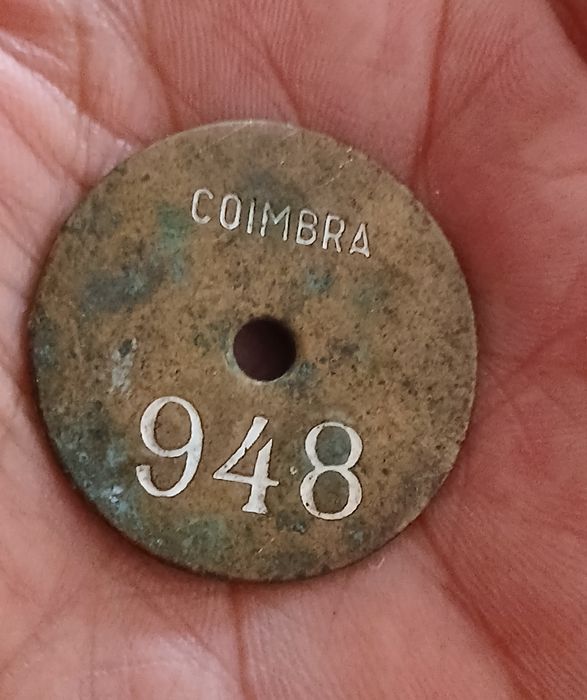 Ficha antiga de Banco Caixa Geral Depositos