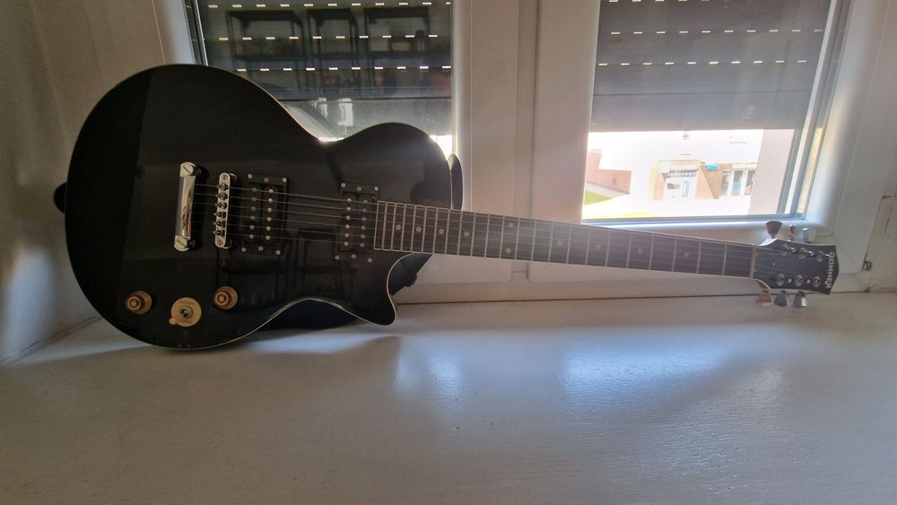 Gitara elektryczna Donner DLP-124B Black Les Paul