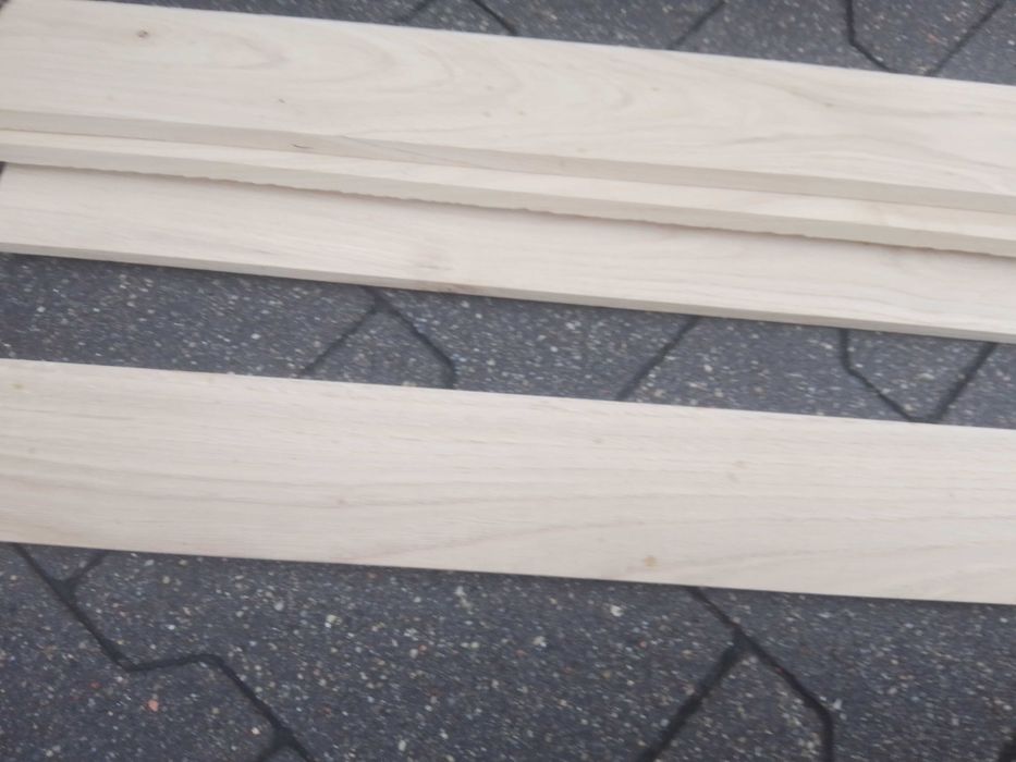 Deska dębowa 130 cm -  Lamela gładka, ogrodowa