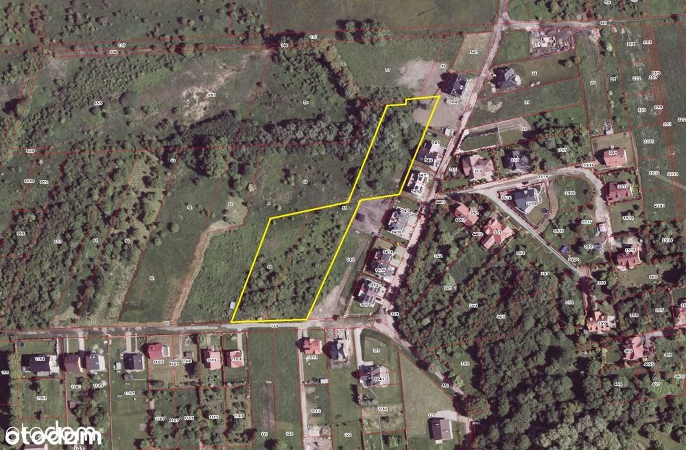Działka budowlana z MPZP - ul. Szerokie Łąki