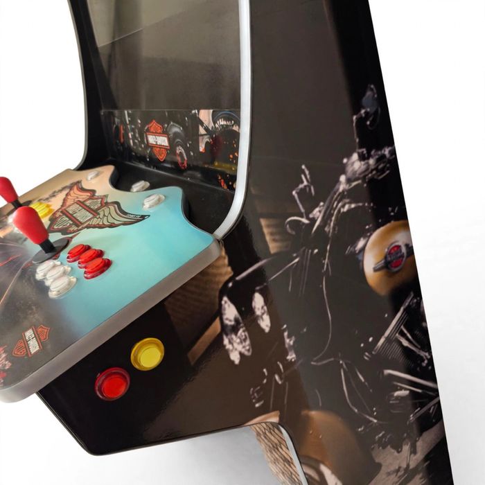 Arcade Box Harley-Davidson - 2 Jogadores - Impecável -