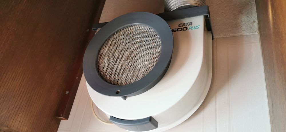 Extrator de Cozinha CATA 600 PLUS 2 vel | 23,7x31,2x35,5 cm | 600 m³/h