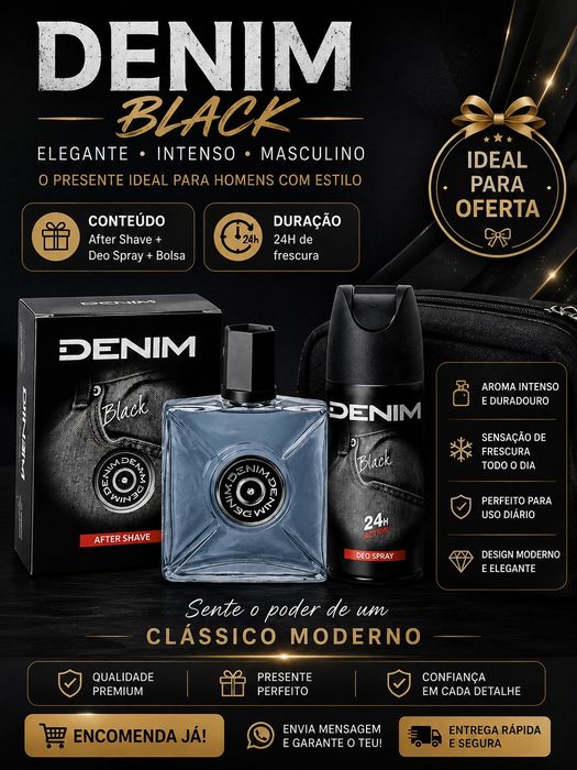 Coffret Denim Black - masculino - selado
