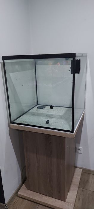 Akwarium 60x60x60 wraz z wyposażeniem