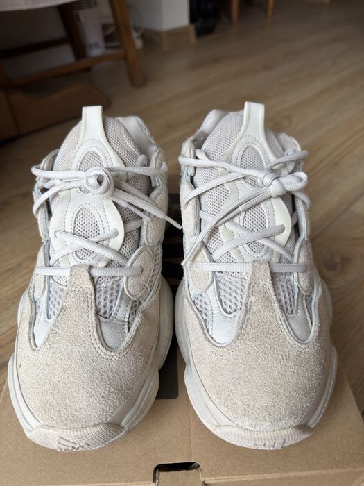 Adidas Yeezy 500 Blush buty sneakersy beżowe 46