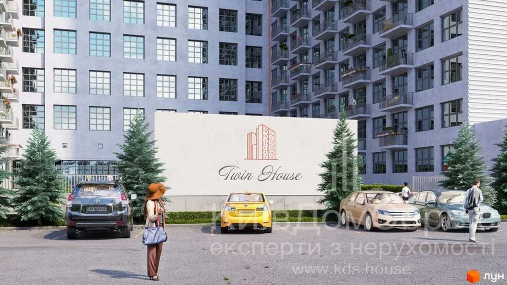 продам квартиру 35 м² в новому ЖК Twin House Воскресенка Деснянський