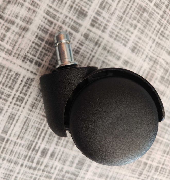Conjunto de cinco rodas para cadeira de escritório