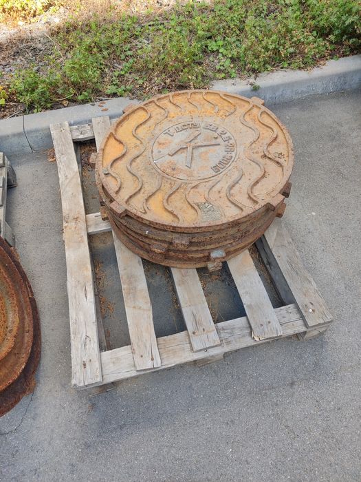 Кришкі канализационные чугунный 25т опорник кольца