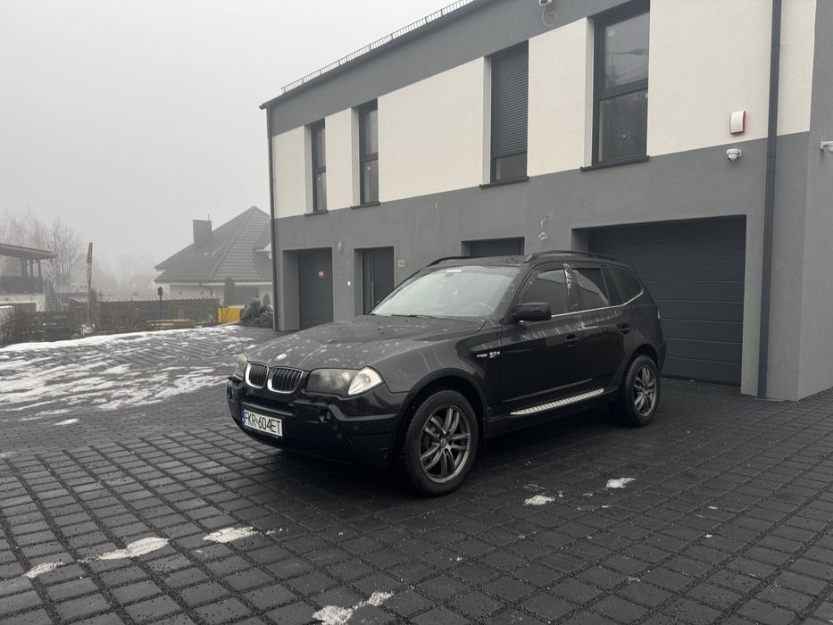 BMW e83 x3 3.0M57D30 4X4  Mapa 260 koni przelot M pakiet wewnetrzny.