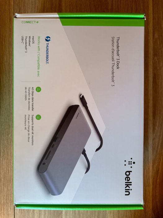 Stacja dokująca USB, SD, DisplayPort - Belkin Thunderbolt 3 Dock Pro