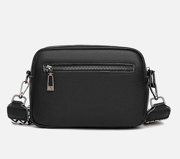 Чорна сумка з натуральної шкіри | сумка клатч|сумка жіноча через плече