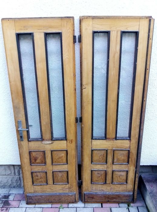 Drzwi wejściowe dwuskrzydłowe