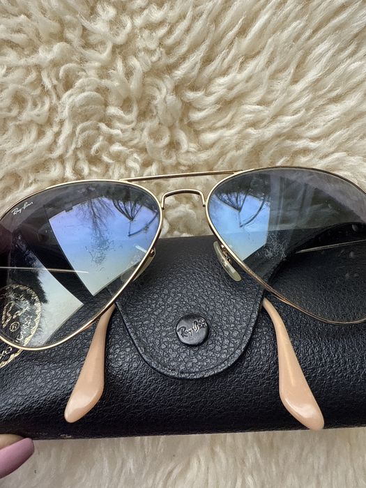 Okulary ray ban aviator ombre