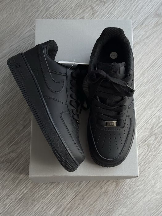 NEW ORIGINAL Nike air Force 1 Low black  (no box) 36-45р