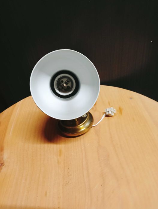 Candeeiro / foco / aplique dourado