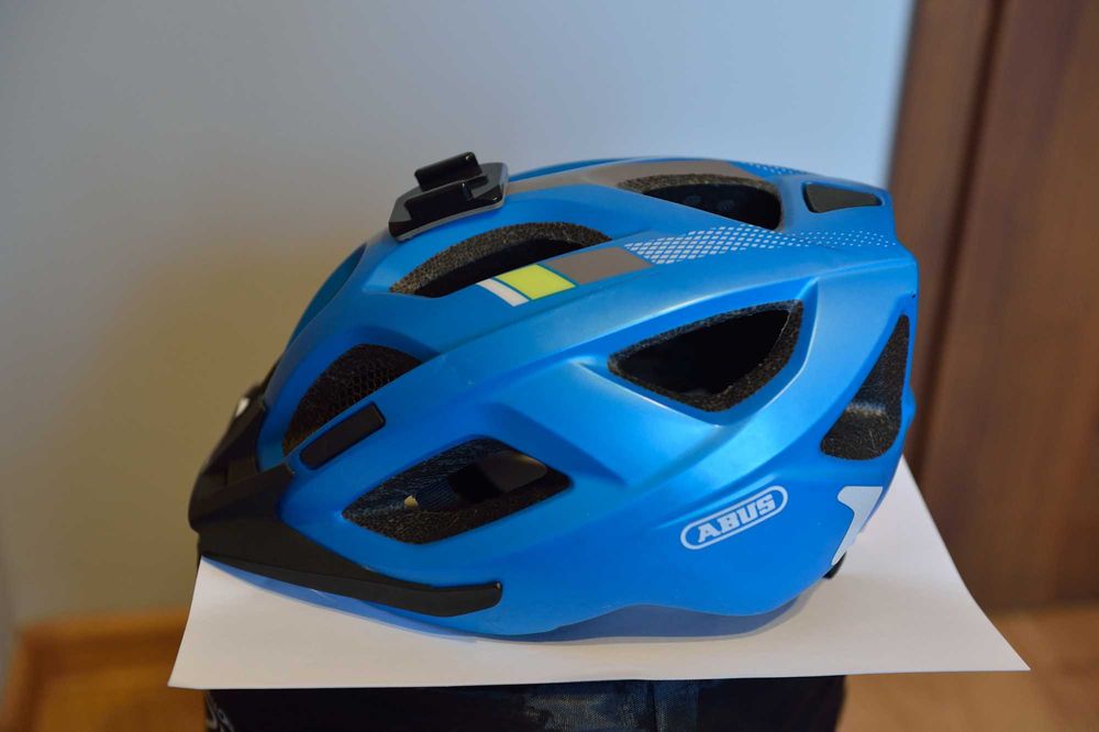 Kask rowerowy ABUS L (58–62 cm) z lampką LED
