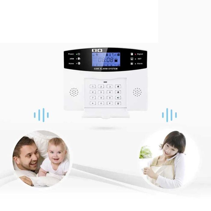 Bezprzewodowy Alarm System Gsm Wifi Sms Tuya Smart Po Polsku + 4Xpir