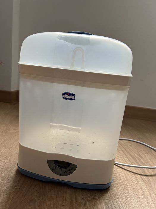 Esterilizador a vapor eletrico chicco 3 em 1 com dimensao ajustavel - novo custa 90€ !!!