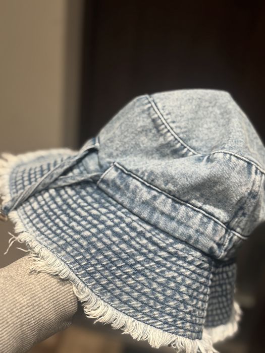 Kapelusz jacquemus nowy jeansowy