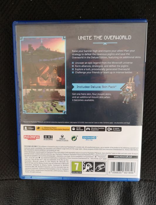 Minecraft Legends Deluxe Edition para PS5