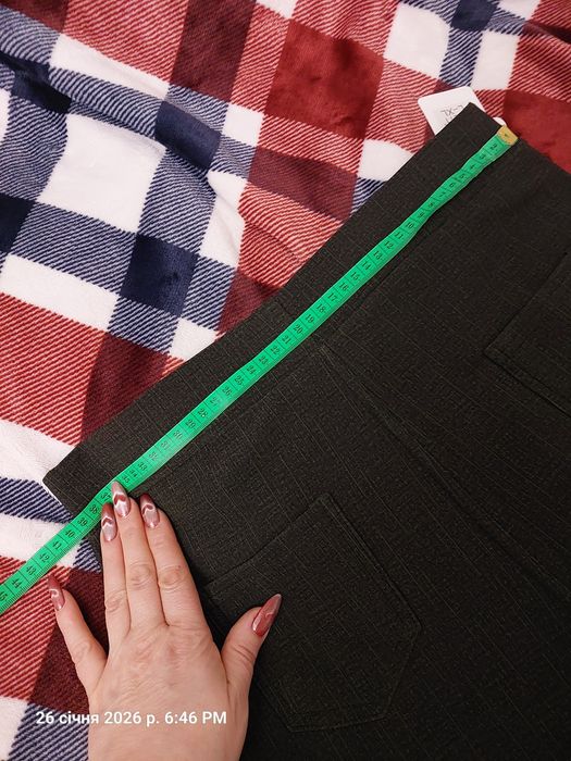 Джегінси, штани, лосини, утеплені на флісі, хакі, нові