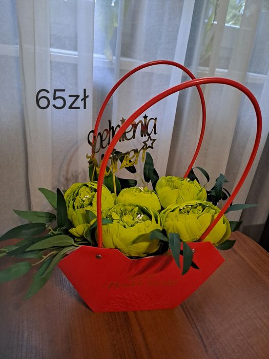 Kompozycje kwiatowe, flower boxy