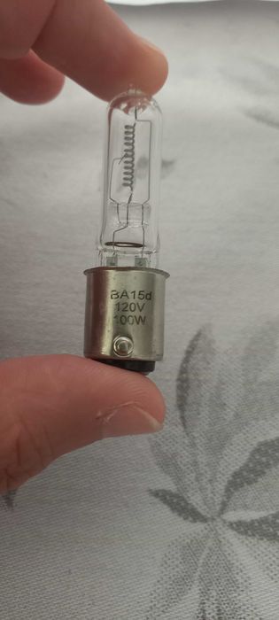 Lâmpada vacuo acústica Halógena Satco S3147 100W – Nova na Caixa