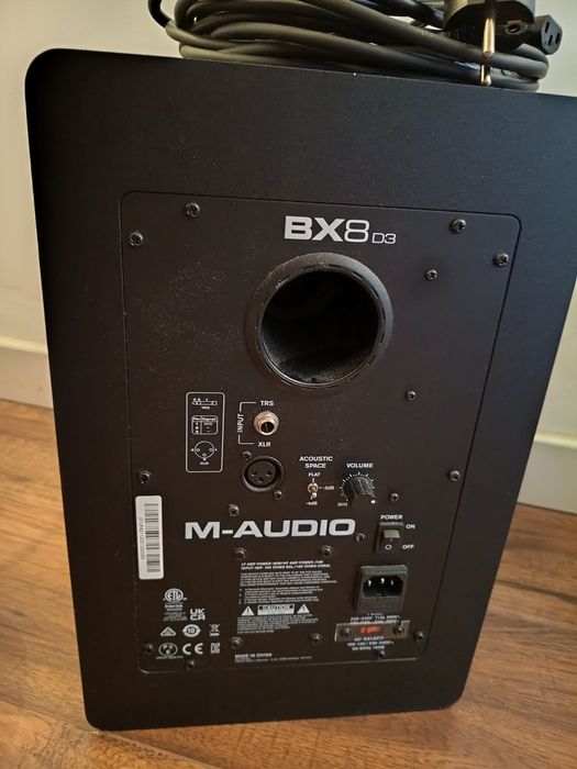 Kolumny studyjne m audio bx8