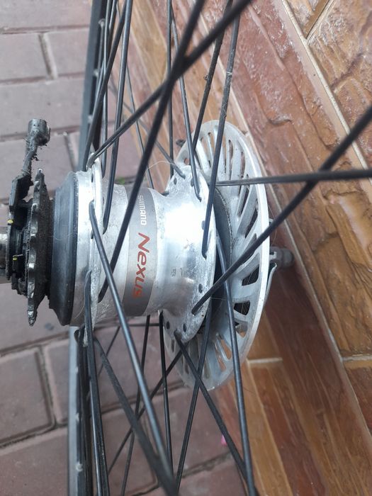Kolo z piasta shimano nexus do roweru