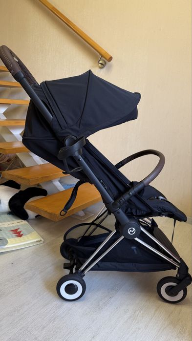 Cybex coya  chrome dark brown sepia black