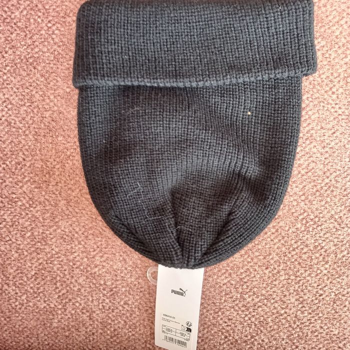 Puma-czapka czarna-beanie-nowa