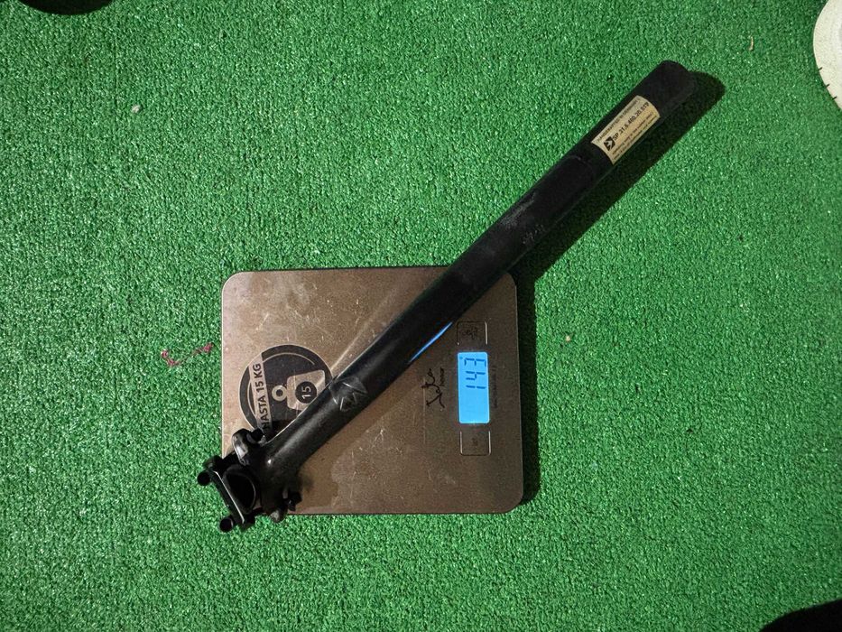 Espigão Carbono Bike Ahead composites 31.6mm Seat Post