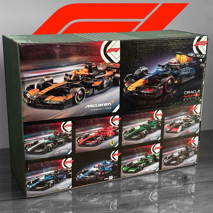 Конструктор Speed Champion f1 набір 10 в 1 формула 1 2601 деталь