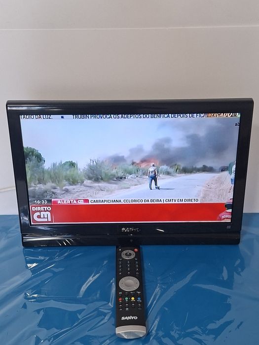 Televisão SANYO LCD TV | impecável com comando original