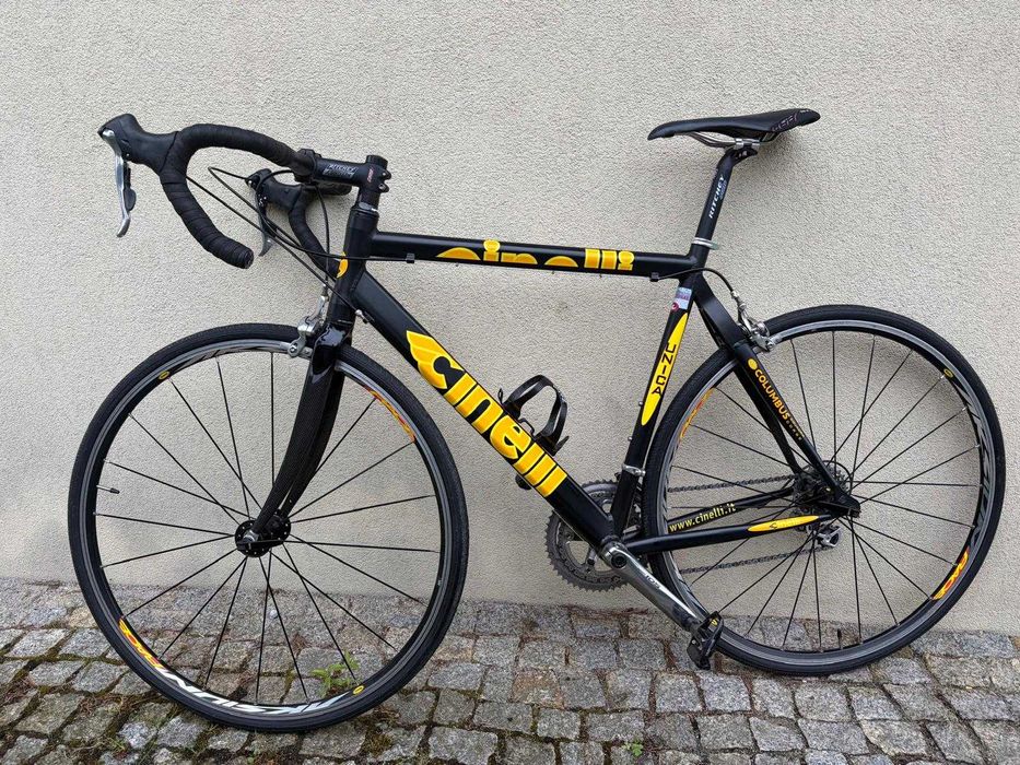 Cinelli rower szosowy L - dobre komponenty