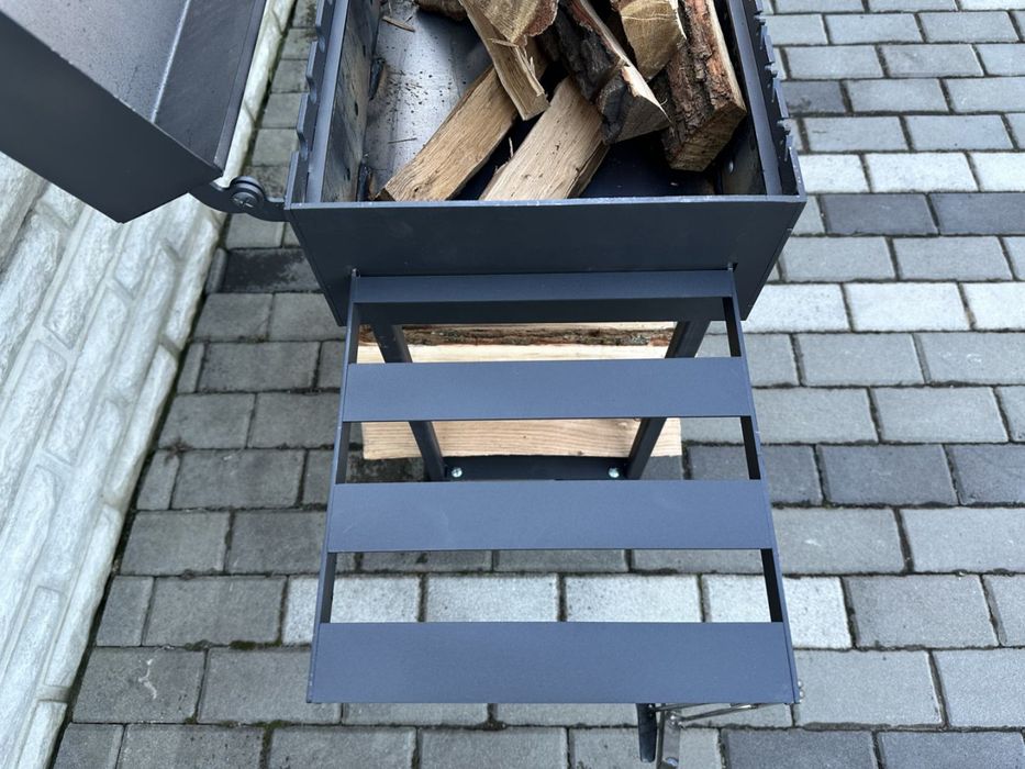 Мангал 4 мм на 12 шампурів Кришка гриль+решітка BBQ Підставка під казан Барбекю Безкоштовна доставка+Подарунок!